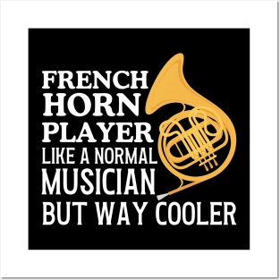 French Horn Player Posters and Art